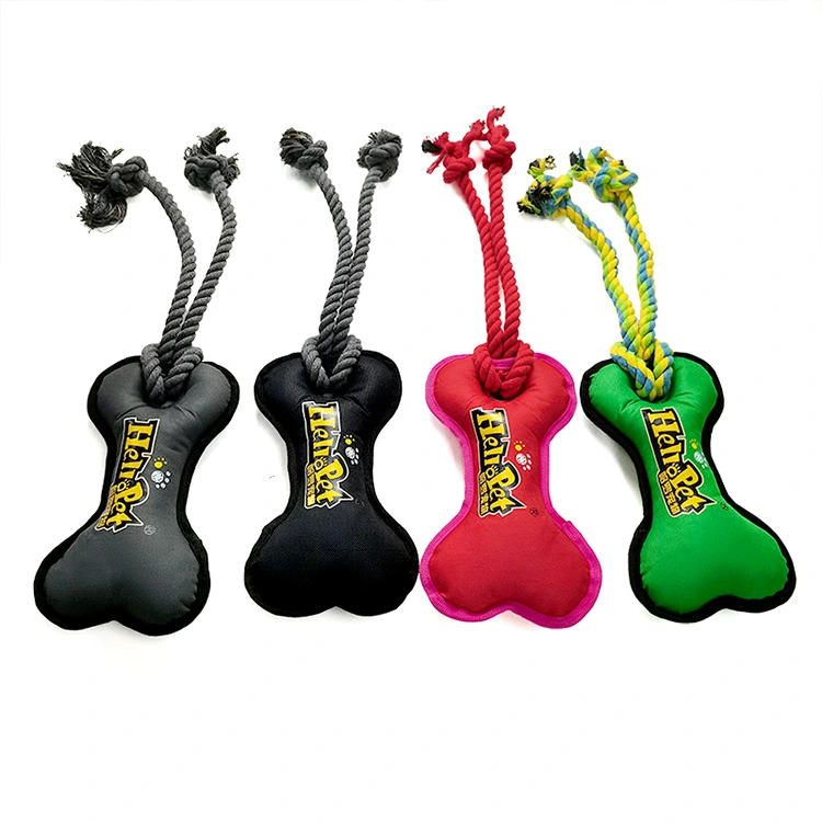 Brinquedos de corda interativa de ossos