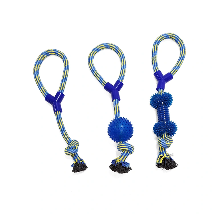Pacote de brinquedos de corda de cachorro molar