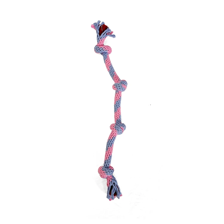 Corda com algodão azul rosa xll