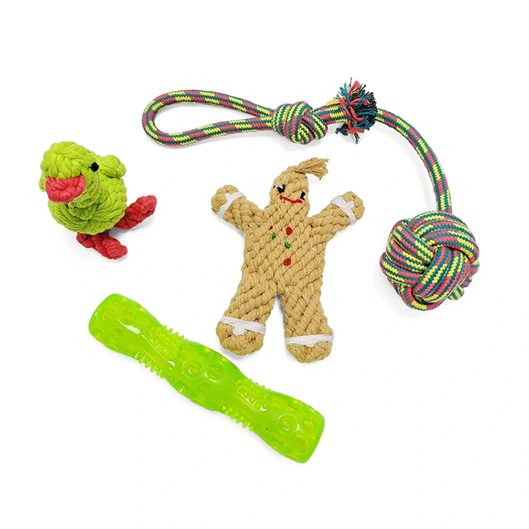 Pacote de brinquedos de cães durões