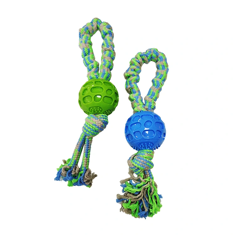 TPR Ball Elastic Rode Toys for Pet