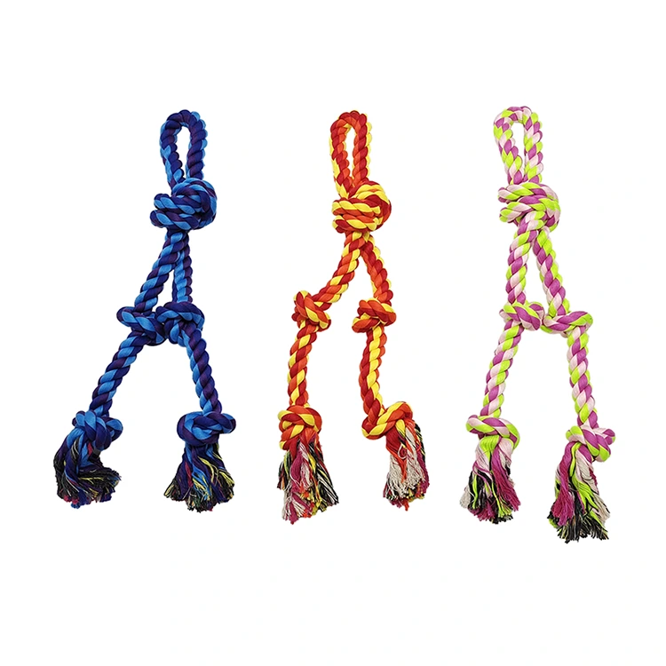 XL corda forte com 5 nós de brinquedo de cachorro